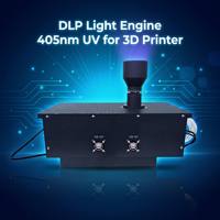 Moteur optique LD pour projecteur UV 405 nm 4K DLP, module de projecteur DMD 3840*2160 pour imprimante 3D dentaire à résine