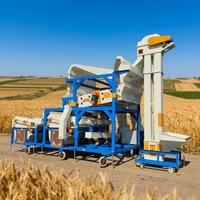 Séparateur de pépins de raisin pour la Colombie, machine de tri vibrante agricole pour le café, le cacao et les pépins de raisin
