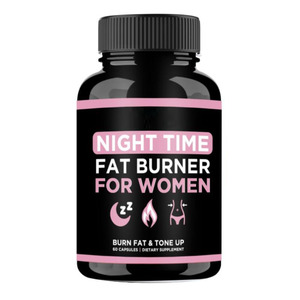 Cápsulas Quemagrasas Nocturnas para Mujeres, con Frijol Blanco, Café Verde y Melatonina, Apoyo para el Control de Peso, Marca Privada OEM, 60 Cápsulas - Product Image 1