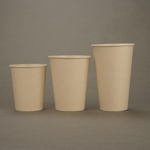 Thân thiện với môi Cốc Giấy dùng một lần, cốc cà phê, uống lạnh cốc Trắng - Product Image 3