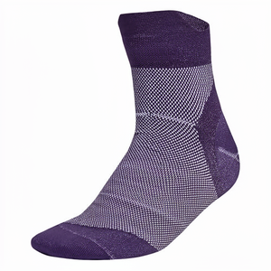 Chaussettes de sport blanches pour hommes, tricotées, à séchage rapide, pour la course et le cyclisme, avec logo personnalisé, pour adultes, vente en gros OEM, collection automne - Product Image 1
