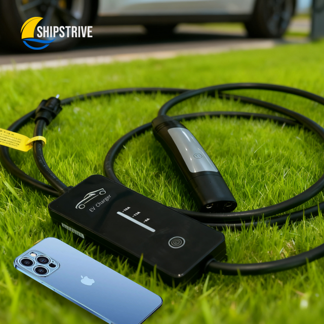 NACS 3.5kW Portable EV Charging Pile Type1 Plug-and-Charge Station New Condition 200-220V Input Retrofit/Upgrade for EV