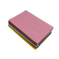 Feuilles de feutre non tissé en fibre de polyester doux pastel personnalisées, tissu résistant à la poussière pour doublure de boîte cadeau, broderie artisanale