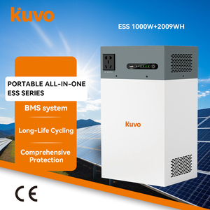 ระบบแบตเตอรี่กักเก็บพลังงานแสงอาทิตย์อเนกประสงค์ All One 1000W+2009WH คลื่นไซน์บริสุทธิ์ พร้อมระบบตรวจสอบผ่าน WiFi สำหรับบ้าน อุตสาหกรรม และพาณิชย์ ESS 1000W+200 - Product Image 1