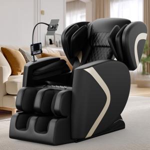 Hot Selling 3D Mechanism <b>Zero</b> <b>Gravity</b> Heating Tablet Control Shiatsu <b>Chair</b> for Office Workers & Family Use 603-B1 Vend - Product Image 1