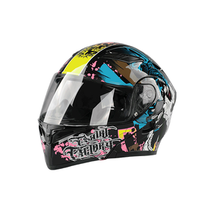 OFUN מותאם אישית מדבקות עיצוב עמיד דוט להרחיב צבעים אופנועים ABS קסדת - Product Image 2