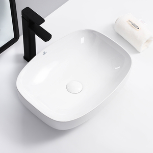 Fregaderos de baño de diseño moderno de artículos sanitarios Chaozhou, accesorios de lavabo de encimera de cerámica - Product Image 3