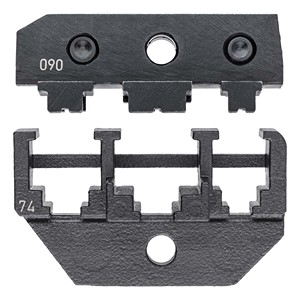 Matrice de sertissage pour connecteurs Molex non blindés, taille 090 74, en métal moulé de précision - Product Image 1