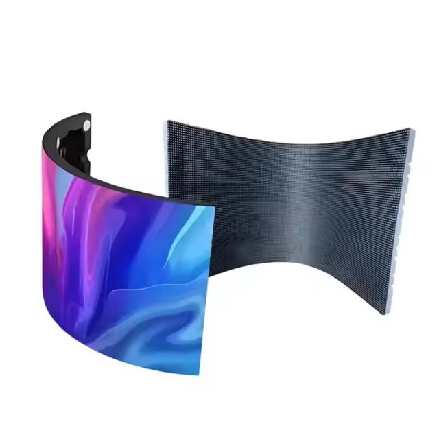 Led Flexible Module P1.86 Indoor Cylindrical Led Display Flexible Curved Led Module With SDK Function