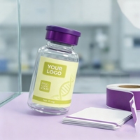 OEM Özel Peptit Etiketi ve Kutu Etiketi, Kutu ve Güvenlik Etiketi Dahil 2ml 3ml 5ml 10ml Şişe