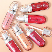 USHAS Brillant à Lèvres Scintillant Longue Durée Imperméable Tasse Anti-Transfert Gloss Nacré Rouge à Lèvres Liquide Marque Privée