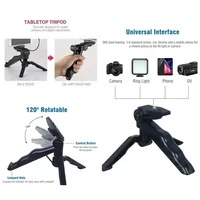 Kit de vlogging pour smartphone avec trépied, support de téléphone, mini microphone, lumière LED de remplissage, kit de démarrage pour TikTok, diffusion en direct, vidéo YouTube