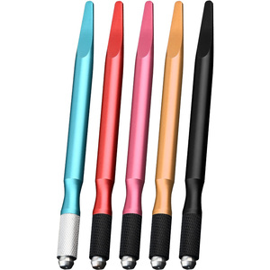 Slim Waist Swallowtail Microblading Pen Metal Tip Manual Needle <b>Holder</b> for Eyebrow PMU Tattoo - Product Image 1
