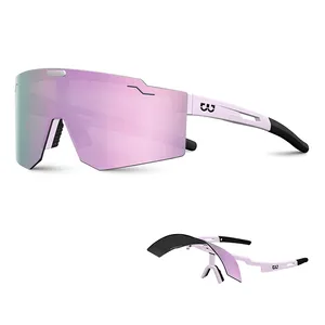 Logotipo personalizado Flip up uva UVB bicicleta montaña gafas bicicleta deporte gafas de sol fabricante deportes ciclismo gafas de sol para hombres mujeres