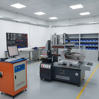 Máquina de Corte por Hilo EDM de Alta Precisión DK7735Z, Motor CNC de Alta Velocidad, Diámetro de Hilo de 0.10-0.20 mm, Precisión de 0.02 mm