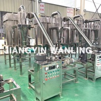 WLM haute capacité gomme arabique racines d'avoine broyage broyage poudre de céréales alimentaires fabrication pulvérisateur broyeur machine