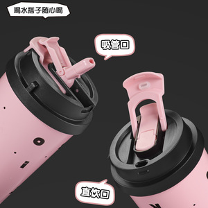GoodFell Insulated Water Bottle 500Ml Ceramic Inner Liner Portable For Women Students Office Outdoor Use - Product Image 3
