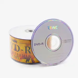 RONC DVD-R Blank Discs 4.7GB 16X Recordable Disc - 100 Pack Spindle