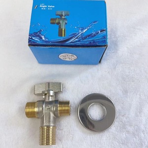 Válvula Angular de Cobre de Alto Flujo de 1/2 Pulgada, Grifo de Agua de Latón, Válvula de Cierre de Doble Propósito - Product Image 2