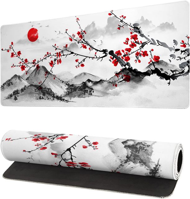 Factory Wholesale Customizable Landscape Designs Rubber Anti-Slip Base Durable Wrinkle-Resistant Eco-Friendly Material Mouse Pad