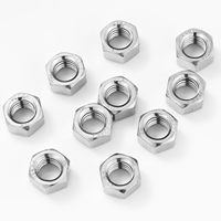 DIN934 ISO4032 ASME B18.2.2 écrou hexagonal écrous métriques attaches M8 écrous hexagonaux