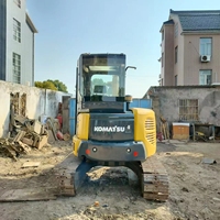 Mini-excavatrice Komatsu PC55MR d'occasion, pelle compacte pour travaux de terrassement, jardinage, démolition intérieure et travaux agricoles