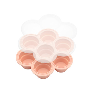 Custom Logo Flexible Foldable <b>Silicone</b> 7 Cavity Ice Cream Maker Easy Release Lid Reusable DIY Color Food Safe Eco-Friendly - Product Image 5