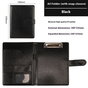 A4 logo dập nổi da kinh doanh thư mục cho văn phòng hợp đồng Bản Hợp Đồng và quản lý lưu trữ của nộp hồ sơ sản phẩm - Product Image 6