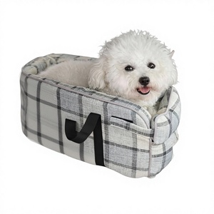 Tas Hewan Peliharaan di Dalam Mobil dengan Pegangan, Desain Persegi Panjang untuk Anjing & Kucing Kapasitas <=12kg Model CW399 - Product Image 1