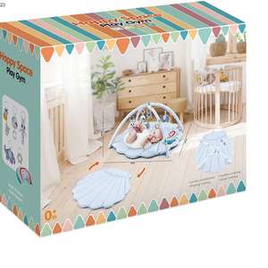 Tappetino da <span class=keywords><strong>gioco</strong></span> morbido per bambini con guscio di cotone spesso e <span class=keywords><strong>lavabile</strong></span> da attività palestra di forma diversa tappetini per pancia - Product Image 5