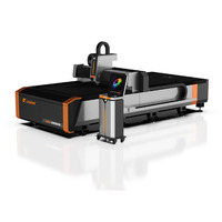 Découpeuse laser à fibre Max 2000W 3015 avec commande CNC 3 axes Cypcut, prise en charge AI/BMP, zone de travail 1500x3000mm pour la découpe de métaux