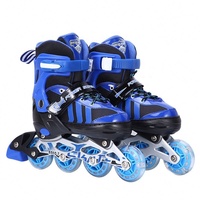 Patins à roulettes réglables Patins à roulettes Chaussures de patinage à roulettes pour enfants fille garçon vente en gros