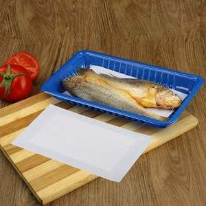 ถาดบรรจุภัณฑ์เนื้อสัตว์ แผ่นซับน้ำเนื้อวัวขายดี 7 วัน ปลอดภัยสำหรับอาหารและเป็นมิตรกับสิ่งแวดล้อม ขนาด 130x90 มม. หรือสั่งทำสีขาว ดำ 3000 ชิ้น/ลัง - Product Image 2