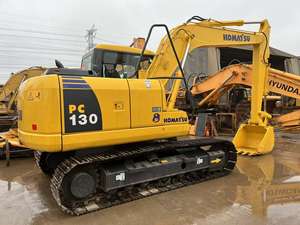 PC130-7 d'excavatrice sur chenilles Komatsu d'occasion au Japon bon marché de 13 tonnes de haute qualité pour les travaux de construction à vendre à Shanghai - Product Image 5