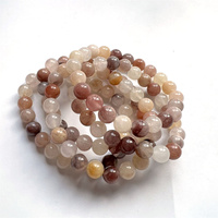 Bracelets de guérison en quartz naturel, bijoux en pierre, bracelet en cristal de pierres précieuses avec perles d'améthyste