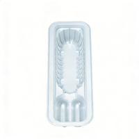 Boîtes en plastique transparentes personnalisables, sûres pour les animaux de compagnie, jetables, recyclables, pour emballages alimentaires avec couvercles, pour sucettes glacées Tanghulu et brochettes de fruits
