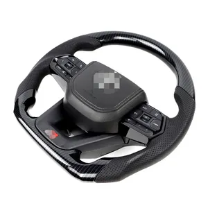 Upgrade300 GR Style Steering Wheel For Toyota LAND CRUISER FJ79 FJ76 FJ70 Steering Wheel 2008 2021 Ordinary Carbon Wheel