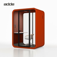 Cabine Acoustique Insonorisée Multi-Tailles pour Réunions, Studio, Bureau Portable Silencieux pour Écoles, Entreprises et Bureaux