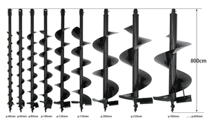 Tarière thermique 43CC pour trous de poteaux, foret de plantation d'arbres, extension de clôture, machine à forer la <span class=keywords><strong>terre</strong></span> - Product Image 6
