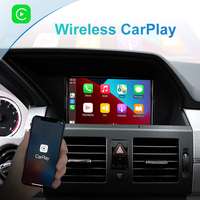 STWEI CarPlay Inalámbrico para Mercedes Benz GLK X204 2008-2011 NTG 4.0, Car Play, Android Auto, Espejo, Cámara Trasera, Pantalla Táctil