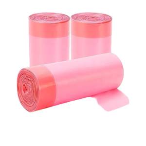 Huamaohengchun3Rolls Drawstring Small Trash Bags,4 Gallon Thicken Drawstring Small Garbage Bags for <b>Kitchen</b>,Bathroom,Home,Office - Product Image 1