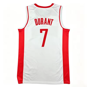 Camiseta de Hombre 2026 Cosida de <span class=keywords><strong>Kevin</strong></span> <span class=keywords><strong>Durant</strong></span> # Camiseta de Baloncesto Retro Casual de Alperen Sengun y Amen Thompson, Venta al por Mayor, Envío Directo - Product Image 5