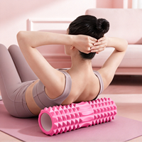 Rouleau de massage en mousse EVA, forme croissant, à picots, pour la relaxation musculaire, le fitness et le yoga