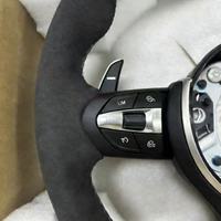 Volant avec garniture bleue pour BMW F30 F10 F15 F36 F01 F20 F22 F25 F31 F32 M3 M4 M5 M6 E70 E71 E90 E91 E92