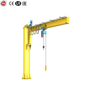 270 360 Degree Column Cantilever Floor Mounted 0.5ton 1 Ton 2ton 3ton <b>Jib</b> <b>Crane</b> for Sale - Product Image 1