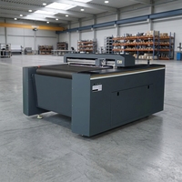 FCR6090 Máquina de corte de etiquetas digital de cama plana rollo a rollo, cortadora de etiquetas de papel de rollo a hoja con corte suave, plotter de corte de doble cabezal