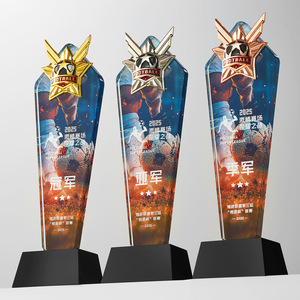 Crystal <b>Trophy</b> Laser Engraved Digital Printing Award Supplies Durable Business Gift Corporate Event Souvenir - Product Image 2