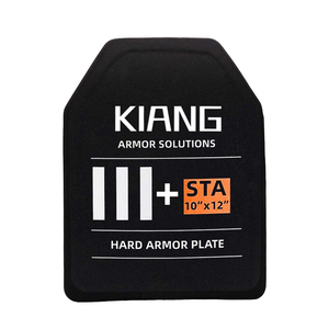 KIANG Persoonlijke Beschermingsuitrusting Gepantserde Plaat voor Tactisch Vest Tactische Beschermingsinzetplaat Gemaakt van Keramiek & PE - Product Image 3