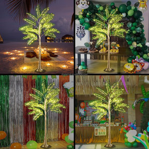 1.5m 2.1m <span class=keywords><strong>extérieur</strong></span> étanche IP44 éclairage de <span class=keywords><strong>Noël</strong></span> LED palmier artificiel - Product Image 6
