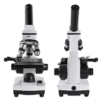 SCIEDU Zoom 2000x Student Monocular Slide Microscope Biological Laboratory Education Children's LED Student Compound Microscope